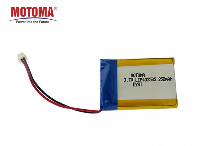 350mah Motoma Batteries , Li Polymer Battery 3.7 V For Headset 0