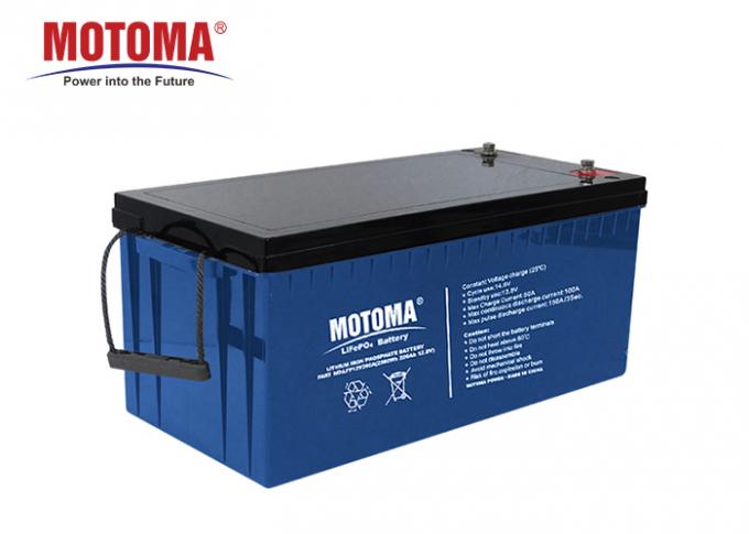 6000 times LiFePO4 Lithium Battery Pack 12.8V 200Ah For UPS Backup 0
