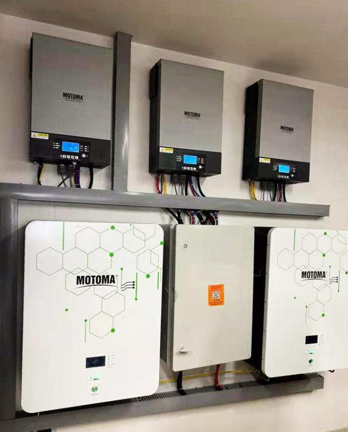 Bluetooth 48V 200Ah LiFePO4 Battery Pack For Solar Energy System 2