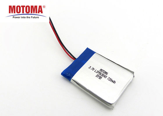 Small Slim Medical Lithium Battery 3.7V 720mah High Energy Density