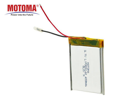 400mah 3.7 V Rechargeable Lithium Polymer Battery For Bicycle System