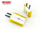 3.7 V 1200mah safe lipo battery Rechargeable With Wired and Connector