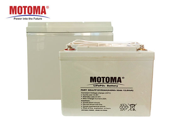 100% DOD Lifepo4 Lithium Battery 12.8V 50Ah Long Cycle Life 6000 times For UPS